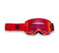 FOX (Adult) MX Goggles - MAIN V3 CORE - Fluo Red (w/Red Iridium Lens)
