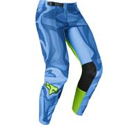FOX Airline Exo Motocross Pants, blue-yellow, size 36 for Men