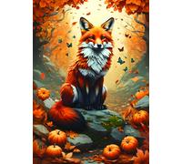 Fox and Butterflies