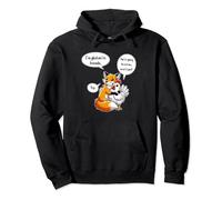 Fox And Chicken Have Tenuous Friendship And Uncertain Future Pullover Hoodie