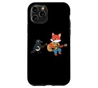 Fox And Crow Guitar Jam Session Case for iPhone 11 Pro
