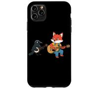 Fox And Crow Guitar Jam Session Case for iPhone 11 Pro Max