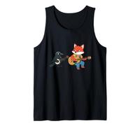 Fox and Crow Guitar Jam Session Tank Top