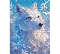 Fox Animals Jigsaw Puzzle 6000 Piece, Puzzles for Adults 6000, The Impossible Challenge, Jigsaw Puzzle Games Classic Educational, Wooden Puzzles, for Home Wall Decoration Gift FNKL1-416