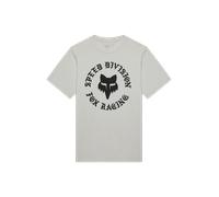 Fox Clothing Badge 195 Original Short Sleeve Tee Light Grey