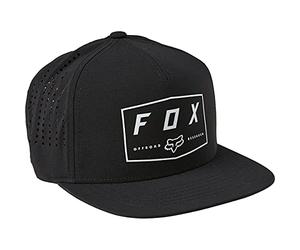 FOX Badge Snapback Hat Black OS