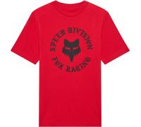 FOX Badge Youth T-Shirt, red, size XL
