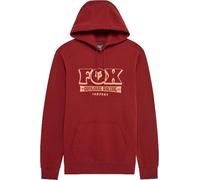 FOX Banner Hoodie, red, size M for Men