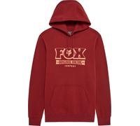 FOX Banner Hoodie, dark red, size 2XL