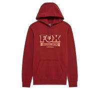 FOX BANNER FLEECE Pullover rust rot L