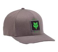 Fox Baseball Cap Taunt Flexfit Hat L/XL, Grey (Pewter), L
