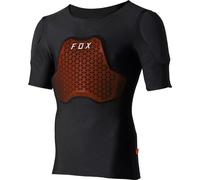 Fox Racing - BASEFRAME PRO SS - D3O Mountain Bike Protector Shirt - Shoulder Pads, Adjustable, Guards, Mountainbike Cycling, Black, XL