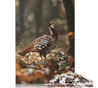 Fox Beauty Black Ink Puzzle 500 Piece Adult Jigsaw Puzzle Puzzles for Adults & Teenager for Adults Puzzles 500pcs (52x38cm)