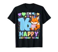 Fox Birthday Party Shirt | Boys 16th Birthday Fox T-Shirt