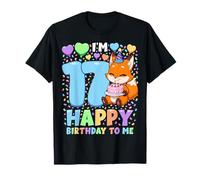 Fox Birthday Party Shirt | Boys 17th Birthday Fox T-Shirt