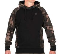 Fox Black/Camo Pullover Premium Hoodie - Fishing Jumper, Jumper for Anglers, Fishing Clothing, Size: L
