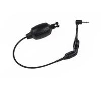 Fox Black Label Halo Dumpy Bobbin Black | Carp Fishing Bite Indicator | LED Glows Faintly when Alarm is on and Brightly to Indicate Bite | Opaque 10g Body & 14g Weight | Adjustable Clips | Code CBI146