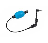 Fox Black Label Halo Dumpy Bobbin Blue | Carp Fishing Bite Indicator | LED Glows Faintly when Alarm is on then Brightly to Indicate Bite | Opaque 10g Body & 14g Weight | Adjustable Clips | Code CBI143