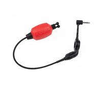 FOX Black Label Halo Dumpy Bobbin Red | Carp Fishing Bite Indicator | LED Glows Faintly when Alarm is on then Brightly to Indicate Bite | Opaque 10g Body & 14g Weight | Adjustable Clips | Code CBI140