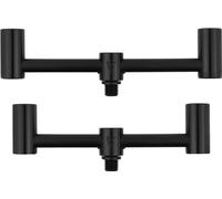 Fox International Black Label Slim 2 Rod Pod Buzz Bar Silver 110-120 mm