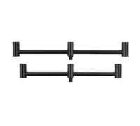 Fox International Black Label Slim 3 Rod Pod Buzz Bar Silver 220-250 mm