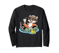 Fox Boba Pearl Milk Tea Foxes Long Sleeve T-Shirt