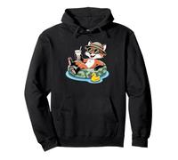Fox Boba Pearl Milk Tea Foxes Pullover Hoodie