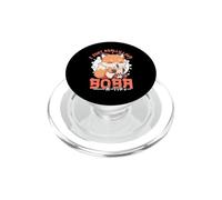 Fox Boba Tea Kawaii Bubble Tea Fox Anime Neko Red Fox PopSockets PopGrip for MagSafe