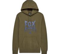 FOX BOLT FLEECE PO Hoodie olive grün M