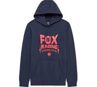 FOX Bolt Hoodie, black-pink, size 2XL for Men
