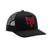 FOX Bolt Mesh Youth Trucker Cap, black-red