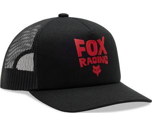 FOX Bolt Mesh Youth Trucker Cap, black-red