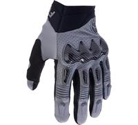 FOX Bomber perforated Motocross Gloves, black-grey, size S for Men