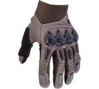 FOX Bomber perforated Motocross Gloves, brown, size XL for Men
