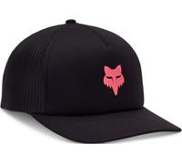 Fox Clothing Boundary Womens Trucker Snapback Hat Black/Pink
