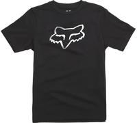 Fox Boys' Big Youth Legacy Logo Short Sleeve T-Shirt, Black 77, YL
