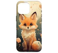 Fox Butterfly Forest Cute Anima Case for iPhone 16 Pro Max