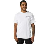 FOX CALIBRATED SS TECH men's t-shirt white S