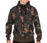 Fox Camo Full Zip Premium Hoodie - Fishing Jumper, Size: L