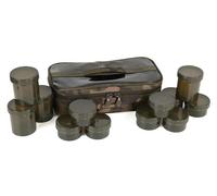 Fox CamoLite Hookbait Case 12 Pot / Carp Fishing Luggage