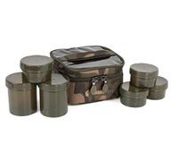 Fox CamoLite Hookbait Case 6 Pot / Carp Fishing Luggage