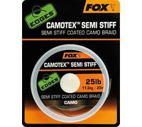 Fox Camotex Stiff, Semi-Stiff Or Soft Coated Braid All Sizes