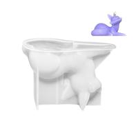 Fox Candle Mold,Asudaro Resin Silicone Mold,DIY Craft Plaster Mould,for Candle Home Decorate Mold Handicraft Making Mold
