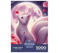 Fox Carefully Finished Jigsaw Puzzle Designed for Shared Moments, Highlighting Fantasy While Encouraging Patience Problem Solving And Relaxed Play 70x50cm/1000pcs