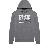 FOX Checker Ladies Hoodie, grey, size XS