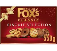 Fox Classic Biscuits selection Box - 550g Assorted Biscuit Gift Set especially for your Xmas Gift