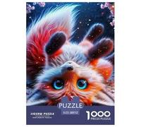 Fox Classic Style Jigsaw Puzzle Offering An Engaging Tabletop Experience, Enhanced by Fantasy And A Timeless UK-inspired Aesthetic for Mindful Leisure Moments 52x38cm/1000pcs