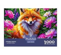 Fox Classic Style Jigsaw Puzzle Offering An Engaging Tabletop Experience, Enhanced by Fantasy And A Timeless UK-inspired Aesthetic for Mindful Leisure Moments 70x50cm/1000pcs