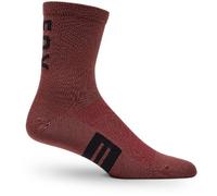 Fox Clothing 6" Flexair Merino MTB Cycling Socks Rust