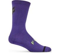 Fox Clothing 8" Defend Lunar SE MTB Cycling Socks Grape